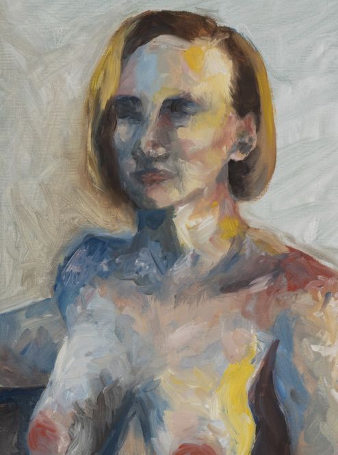 Student portrait and figure work — 1