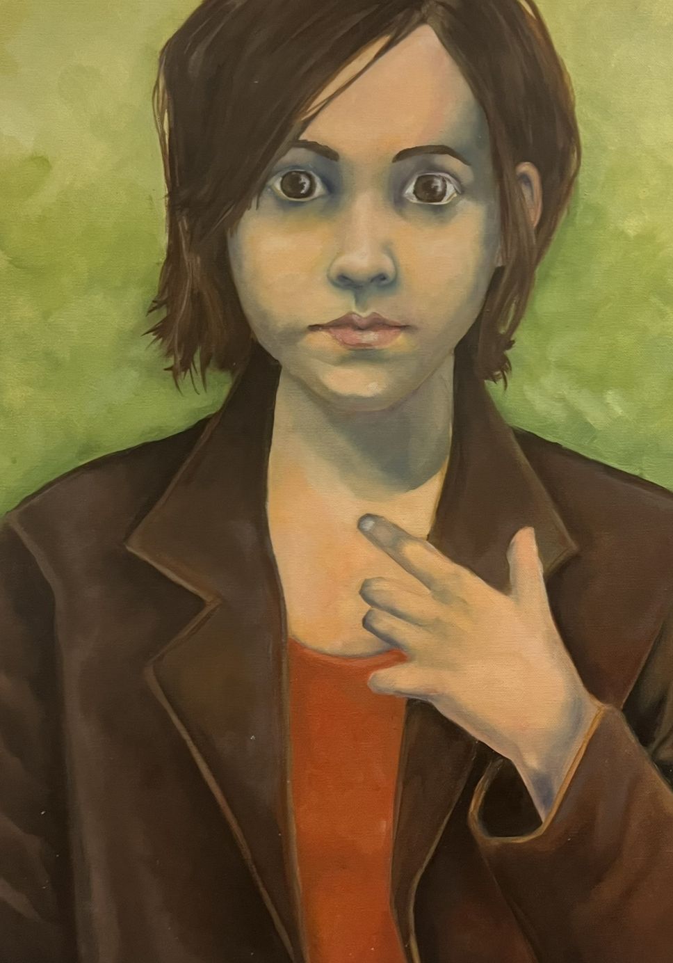 Student portrait and figure work — 8