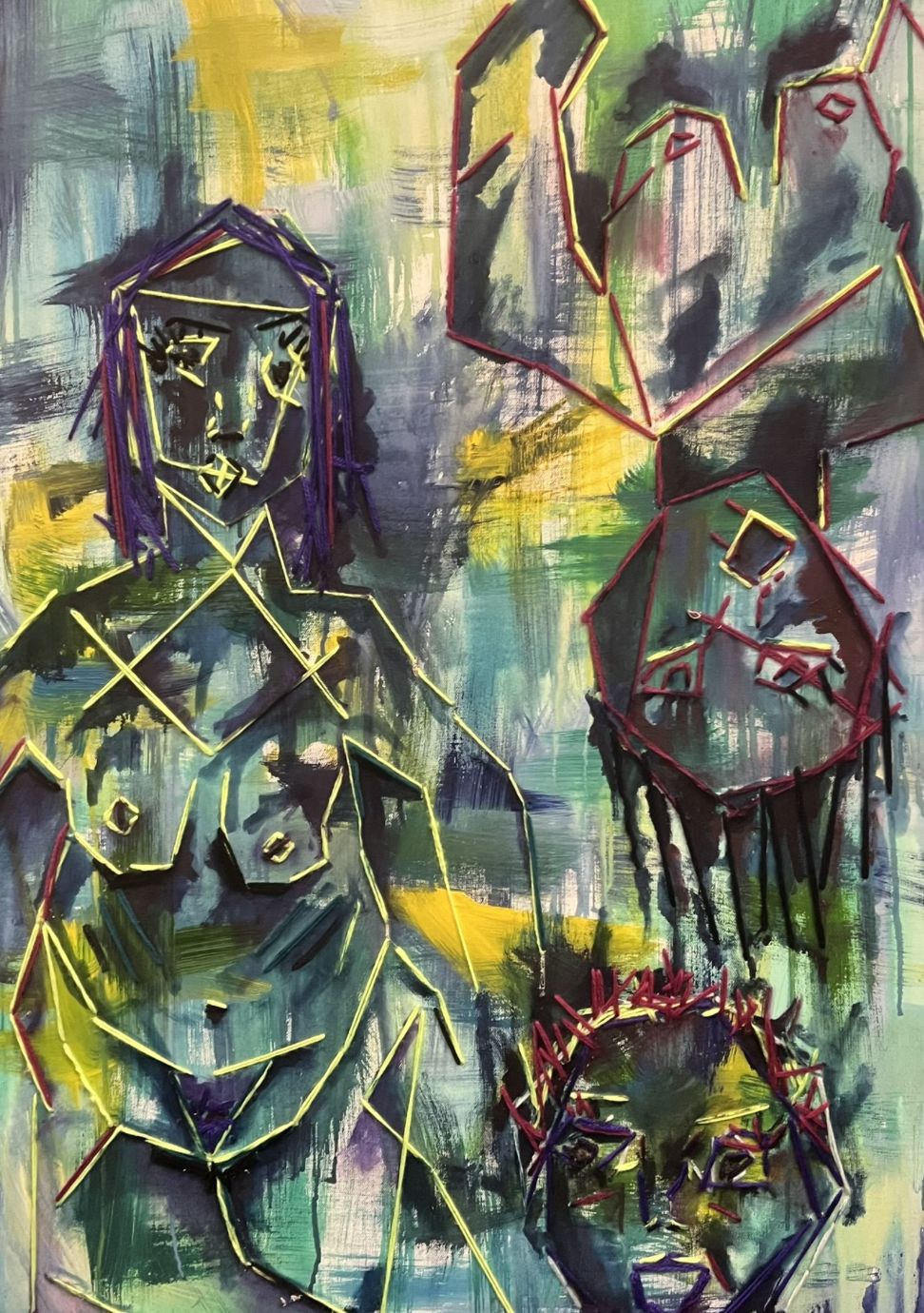 Student portrait and figure work — 17
