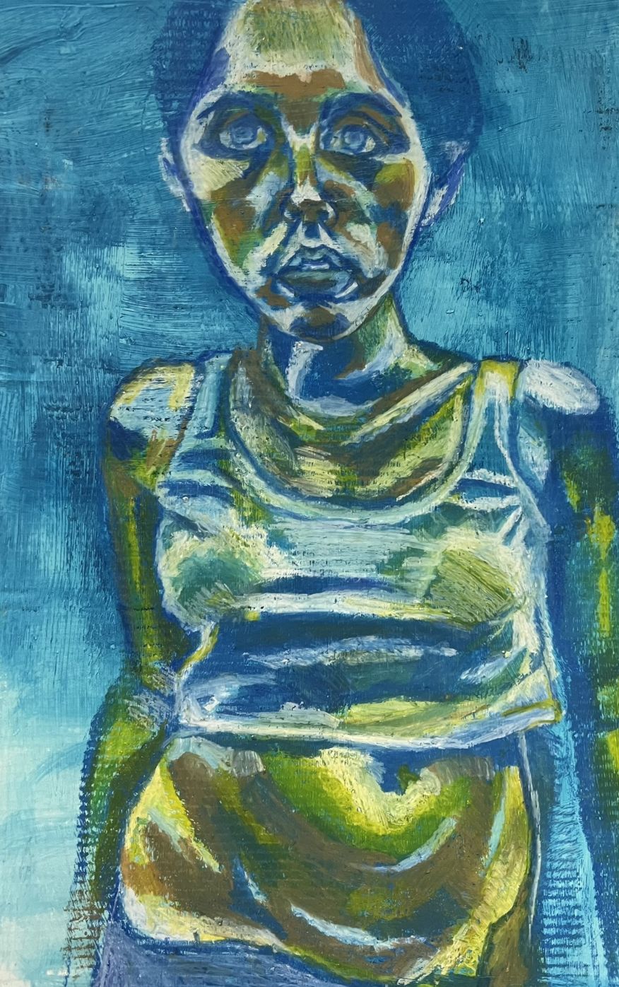 Student portrait and figure work — 14