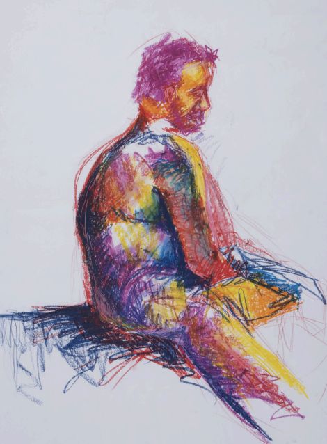 Student portrait and figure work — 15