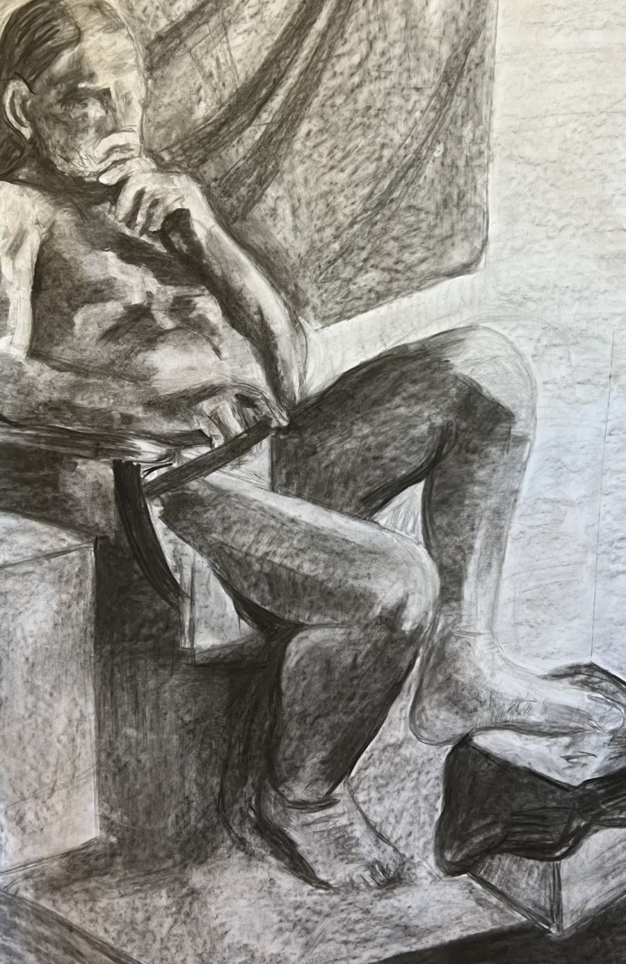 Student portrait and figure work — 6
