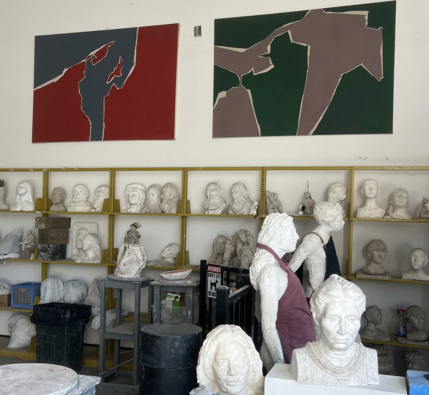 Inside the Huntington Fine Arts studio — 1